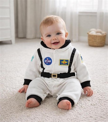 Baby Astronaut Costume – Space Romper, Galaxy Onesie - Etsy