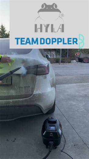 Chemie im Auto? HYLA STEAMER reinigt chemiefrei! #Auto #HYLA #Clean