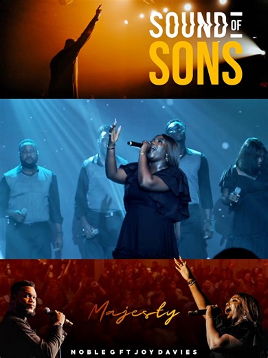 18K views · 2.1K reactions | Glory to the One Who was, Who is and Who is to come!!! ✝️ ‘MAJESTY’ of the Sound of Sons (SOS) Album is Out Now on YouTube! Featuring Min. Joy Davies @joydavieeeees Hit the link below, https://youtu.be/aKkYj5A_i0Y?si=wXTlJ3ztKyuqJ0TH Remain blessed, Your brother, Noble. | Noble G | Facebook