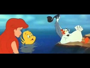 The Little Mermaid Ariel and Flounder Visit Scuttle Fandub Scene (Me as Ariel