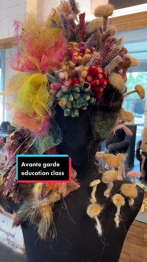 Avante garde hair styling class hosted by shaun mcgrath from @Access Hair @Access Hair Sydney #avantegarde #hairstyling #andypandyhaircandy