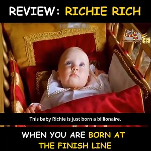 2.8M views · 10K reactions | REVIEW: RICHIE RICH WHEN YOU ARE BORN AT THE FINISH LINE | محمد سلامة - Mohammed Salama | Facebook