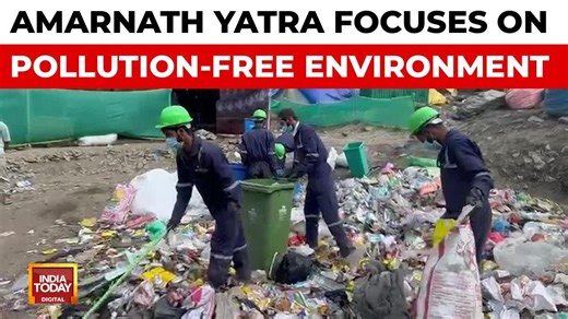 Amarnath Yatra: Over 40,000 pilgrims visit holy cave in 5 days