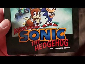 Adventures of Sonic the Hedgehog The Complete 1993 Series Blu Ray Set Unboxing