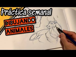 Prácticas de dibujo / dibujando animales / dibujo tradicional / tutorial dibujo / sketching day #art