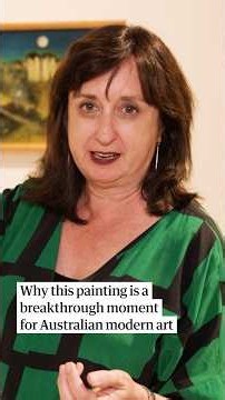 Why this painting is a breakthrough moment for Australian modern art
