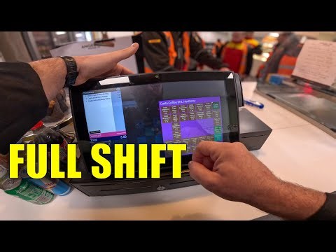 A Whole Shift at Work | Coffee, Prep & a Double Decker Chalupa 👌😊👍