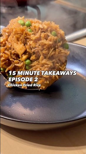 CHICKEN FRIED RICE. TAKEAWAY IN 15 MINUTES #chickenfriedrice #stirfry #friedrice
