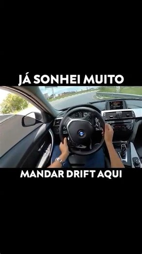 Já sonhei muito em fazer drift nessa curva com uma bmw 320i