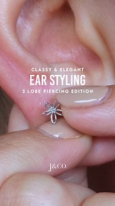 84K views · 517 reactions | Elegance in full bloom ✨ Our Premiere Floraison Collection brings timeless beauty to every ear stack. Delicate, refined, and effortlessly chic—because florals are always in season!  | Jcojewellery | Facebook