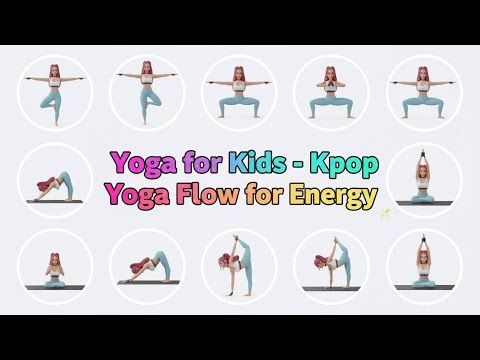 Kpop Yoga Flow for Energy | Yoga Kids
