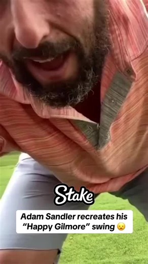 Adam Sandler's Golf Skills Shine Again