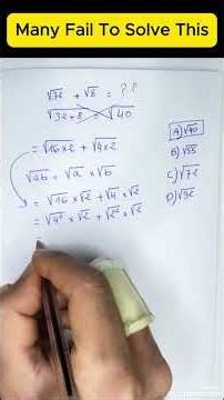 90% of Students Fail This Simple Math Problem! 🤯