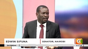 4.5K views · 171 reactions | ‘Cherera four’ petitions fate: Senator Edwin Sifuna: If the four IEBC Commissioners simply disagreed with the Chairman, this does not meet the threshold for their removal. The standards for removal are high; there must be gross misconduct. #DayBreak @TrevorOmbija | Citizen TV Kenya | Facebook