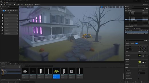 Environment Art Timelapse in UE5 - FULL PROCESS