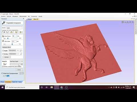 TUTORIAL- como generar código g para Grabado 3D | Router CNC| Vectric Aspire