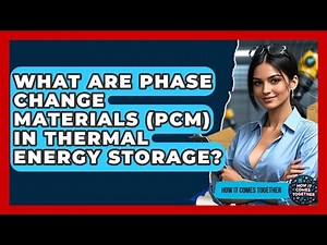 What Are Phase Change Materials (PCM) In Thermal Energy Storage? - How It Comes Together