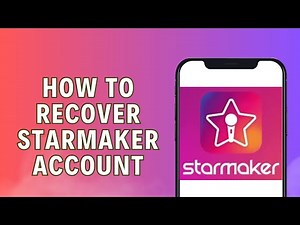 How To Recover Forgotten StarMaker Account