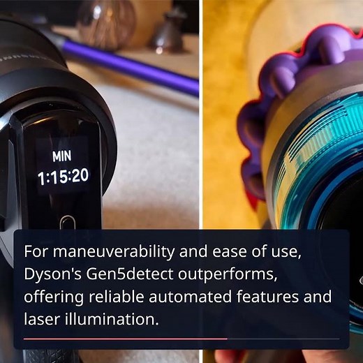 Dyson Gen5detect vs Samsung Bespoke AI Jet Ultra: Which Vacuum Reigns Supreme?