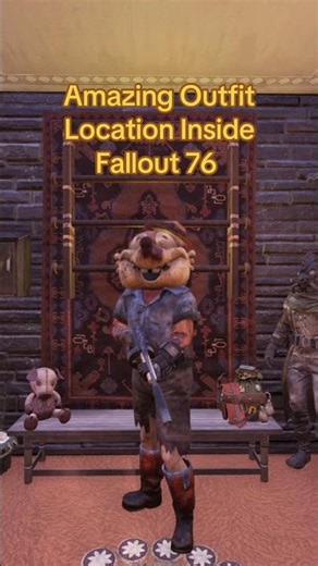 Amazing Outfit Location Inside of Fallout 76 - #fallout #fallout76 #twitch #shorts