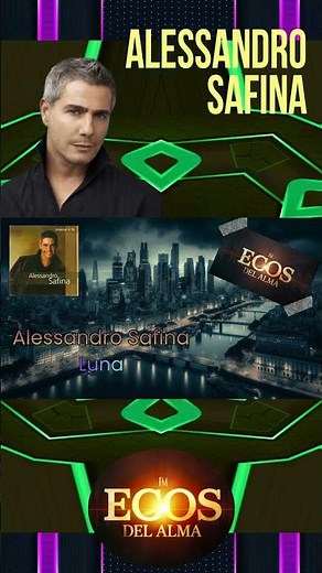 Alessandro Safina | Luna (versión en italiano) | 1999 #camilosesto #luismiguel #cristiancastro