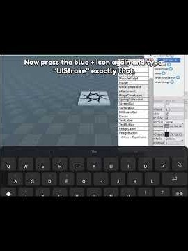[Sorry for no music] How to make this cool font and text in Roblox! #roblox #octoboy