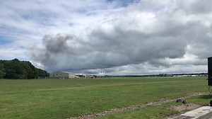 We brought the sunshine and opened the display at Wings & Wheels at Dunsfold Park today! Here is the last pass from the eyes of my engineer!! Hope you enjoyed the display 😊 | Strikemaster Display UK