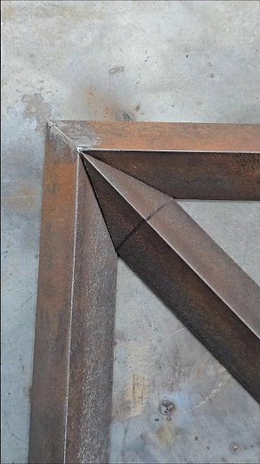 how to connect angle iron inside an angle