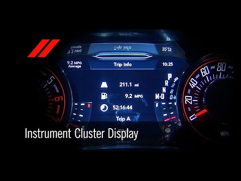 Instrument Cluster Display | How To | 2019 Dodge Challenger