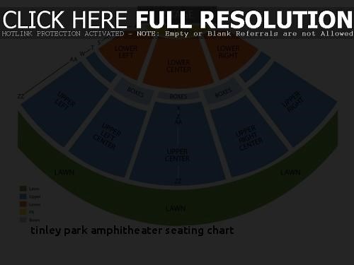 Hollywood Casino Amphitheatre Tinley Park Seating Chart