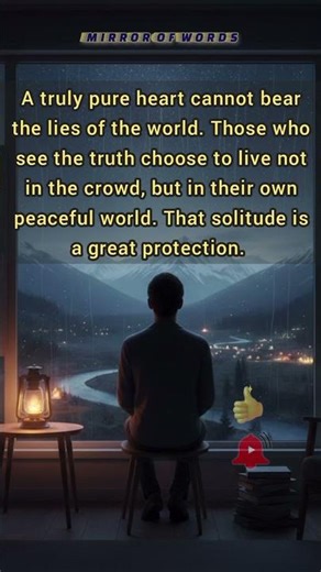 Truth and Peace | Why Solitude is the GREATEST SHIELD OF PROTECTION? 🛡️