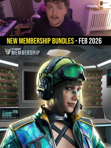 Rainbow Six Membership Bundle Drops - February 2026