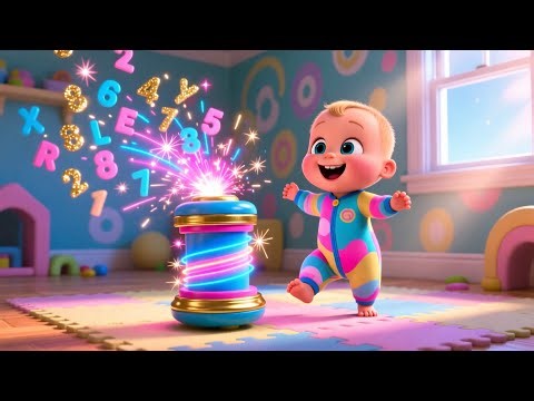 Spinning Top Dance With Baby | Nursery Rhyme Song for Kids