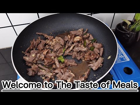 Pork Heart stir fried-Easy and Yummy recipe