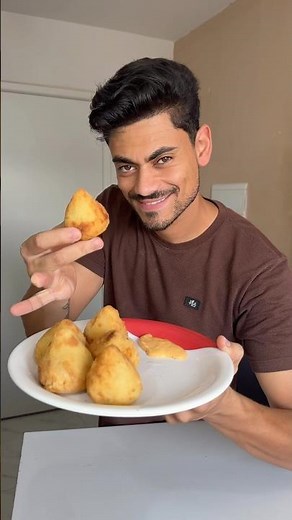 A coxinha with potato dough that turns out absurdly good 🤯