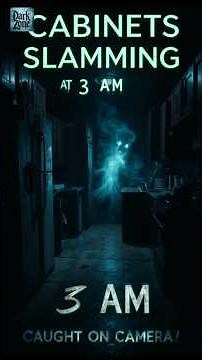 Haunted Kitchen: Cabinets Slam at 3AM #youtubeshorts #horror #scary #terrifyingtales
