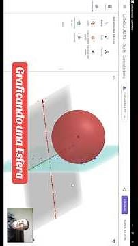 Graficando una esfera en Geogebra
