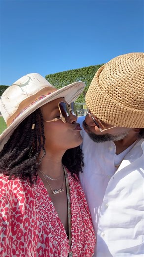 Decided to come to Paris for the day❤️ and see the Eiffel Tower. Fun fact: During its construction, the Eiffel Tower surpassed the Washington Monument to become the tallest human-made structure in the world, a title it held for 41 years until the Chrysler Building in New York City was finished in 1930❤️ Look @choycebrown I’m in Paris with my boyfriend 🫢😜🥰 #spreadlove #tabithabrown #chancebrown #paris #europe | Tabitha Brown