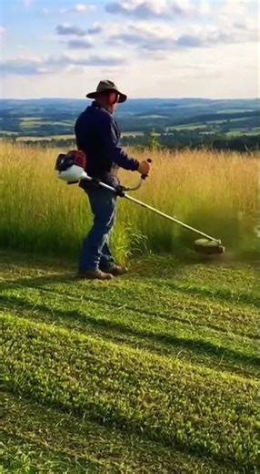 Modern Grass Cutting Machine | Smart Agriculture & Landscaping