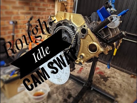 Installing a Comp cams Thumpr Series Camshaft on small block chevy. (Rough-idle cam) #cars #camaro