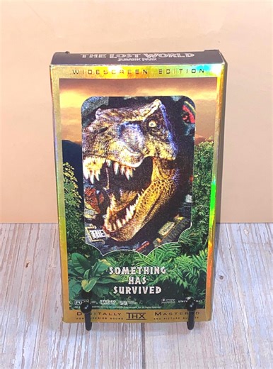 Jurassic Park "the Lost World" VHS Widescreen Edition Universal 1997 | Rated PG-13 - Etsy Canada