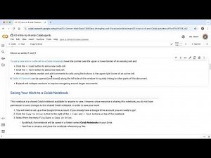 Edit Saving Colab Notebooks