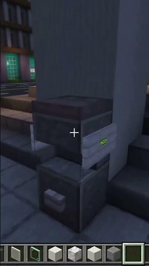 Making City Buildings with Your Block Pallets P1 #minecraft #minecraftbuilding #shorts #tepukkartu