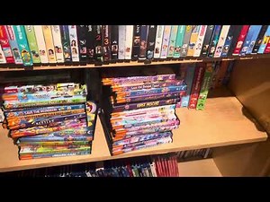 Overview Of My VHS/DVD/Blu-Ray Collection (Including CDs & Video Games) (2024 Edition)