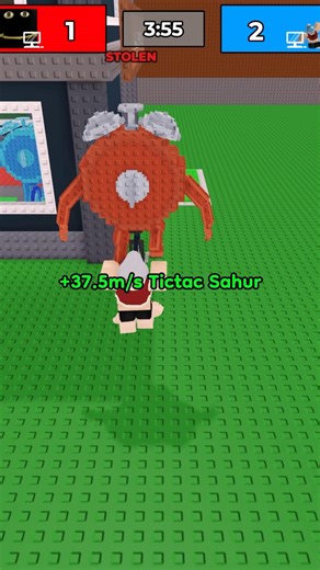 I won a 37.5m/s Tictac Sahur in a Duel in Steal a Brainrot!