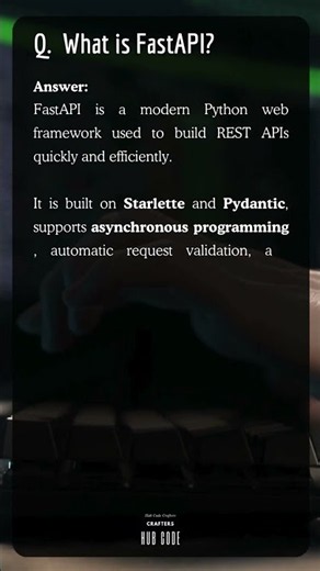 FastAPI Explained ⚡🐍 #coding #developer #codeflow