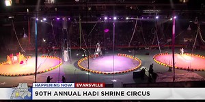 Hadi Shrine Circus continues into holiday weekend