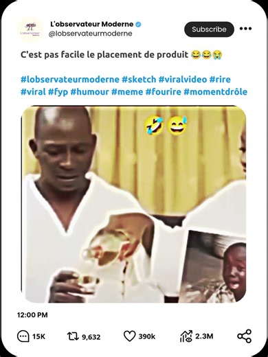 C'est pas facile le placement de produit 😂😂😭