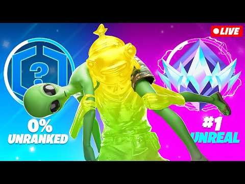 LIVE 🔴 Carrying BushCampDad From UNRANKED to UNREAL!