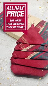 Take a look at our tree-mendous napkin folding, a great idea for decorating your festive table this season! 🎄 New this week - ALL CHRISTMAS TABLE LINEN is now ALL HALF PRICE! 🤩 Choose from our amazing range and ensure you and your guests can dine in style! 🥰 Shop now: https://bit.ly/3QTIJIr #AHappyHome #Tablelinen #EnjoyChristmas #TreeNapkin #Napkin #festivetable | homestore and more